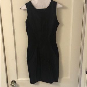 Black cocktail dress